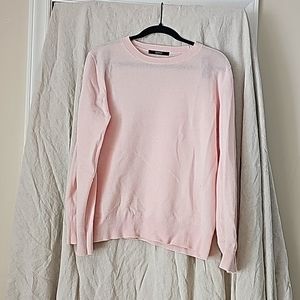 Quince Light Pink cashmere sweater XL